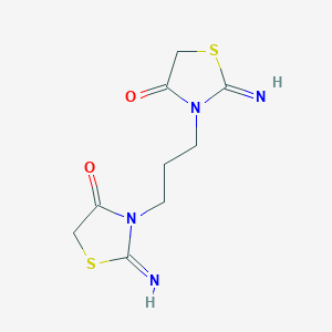 3,3'-(Propane-1,3-diyl)bis(2-imino-1,3-thiazolidin-4-one)