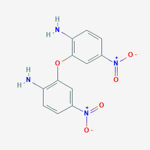 molecular formula C12H10N4O5 B15459886 2,2'-Oxybis(4-nitroaniline) CAS No. 61604-23-7