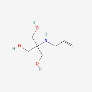 molecular formula C7H15NO3 B15459893 2-(Hydroxymethyl)-2-[(prop-2-en-1-yl)amino]propane-1,3-diol CAS No. 61206-66-4