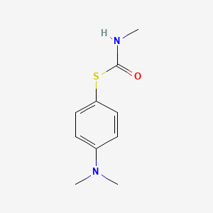 S-[4-(Dimethylamino)phenyl] methylcarbamothioate