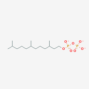 [Oxido(3,7,11-trimethyldodecoxy)phosphoryl] phosphate