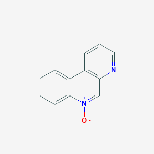 molecular formula C12H8N2O B15459961 Benzo[f][1,7]naphthyridine, 6-oxide CAS No. 61564-14-5