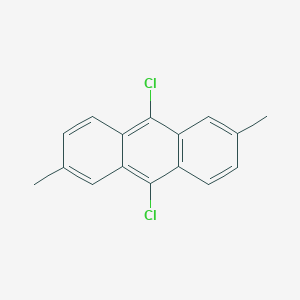 molecular formula C16H12Cl2 B015460 9,10-二氯-2,6-二甲基蒽 CAS No. 887354-46-3