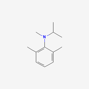 molecular formula C12H19N B15460146 N,2,6-Trimethyl-N-(propan-2-yl)aniline CAS No. 61685-00-5