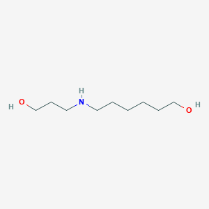 6-[(3-Hydroxypropyl)amino]hexan-1-OL