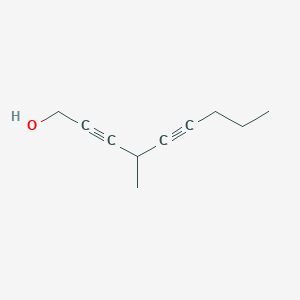 4-Methylnona-2,5-diyn-1-OL