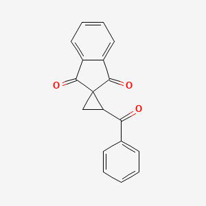 2-Benzoylspiro[cyclopropane-1,2'-indene]-1',3'-dione