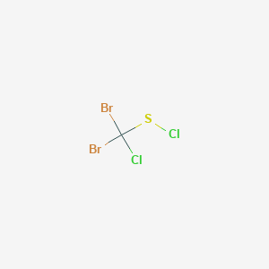 Dibromo(chloro)(chlorosulfanyl)methane