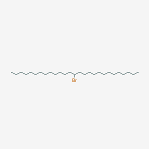 molecular formula C27H55Br B15460390 Heptacosane, 14-bromo- CAS No. 61660-48-8