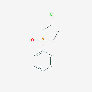 (2-Chloroethyl)(ethyl)oxo(phenyl)-lambda~5~-phosphane