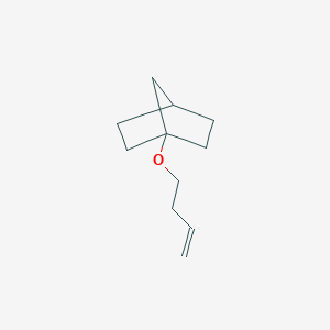 molecular formula C11H18O B15460566 1-[(But-3-en-1-yl)oxy]bicyclo[2.2.1]heptane CAS No. 61192-18-5