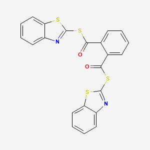 S~1~,S~2~-Bis[(1,3-benzothiazol-2-yl)] benzene-1,2-dicarbothioate