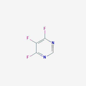 B154606 4,5,6-Trifluoropyrimidine CAS No. 17573-78-3