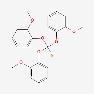 molecular formula C22H21O6Si B15460608 CID 71395916 CAS No. 61435-24-3