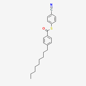 S-(4-Cyanophenyl) 4-nonylbenzene-1-carbothioate