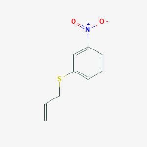 1-Nitro-3-[(prop-2-en-1-yl)sulfanyl]benzene