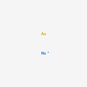 molecular formula AuNa B15460665 Gold;sodium CAS No. 61115-29-5