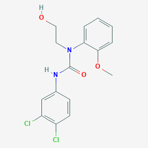 Urea, N'-(3,4-dichlorophenyl)-N-(2-hydroxyethyl)-N-(2-methoxyphenyl)-