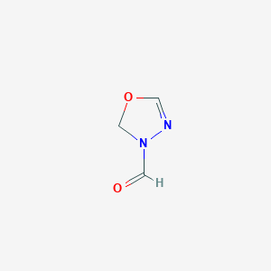 1,3,4-Oxadiazole-3(2H)-carbaldehyde