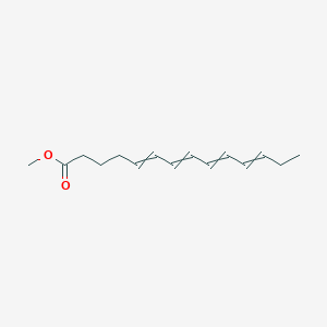 molecular formula C15H22O2 B15460770 Methyl tetradeca-5,7,9,11-tetraenoate CAS No. 61114-25-8