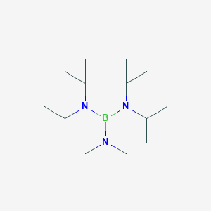 N,N-Dimethyl-N',N',N'',N''-tetra(propan-2-yl)boranetriamine