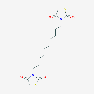 3,3'-(Decane-1,10-diyl)di(1,3-thiazolidine-2,4-dione)