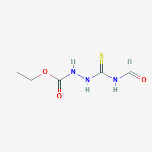 Ethyl 2-(formylcarbamothioyl)hydrazine-1-carboxylate