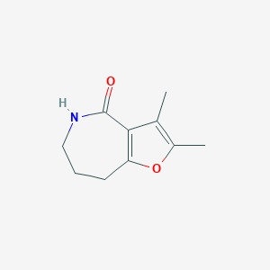 2,3-Dimethyl-5,6,7,8-tetrahydro-4H-furo[3,2-c]azepin-4-one