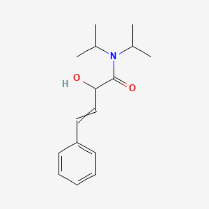 2-Hydroxy-4-phenyl-N,N-di(propan-2-yl)but-3-enamide