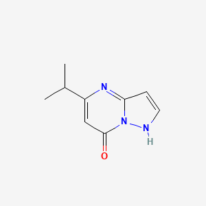 5-(Propan-2-yl)pyrazolo[1,5-a]pyrimidin-7(1H)-one