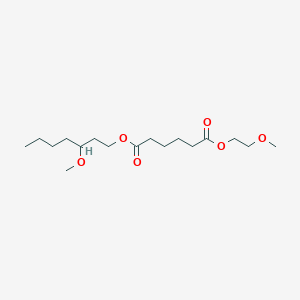 2-Methoxyethyl 3-methoxyheptyl hexanedioate