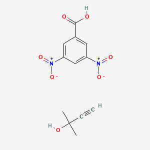 3,5-Dinitrobenzoic acid--2-methylbut-3-yn-2-ol (1/1)