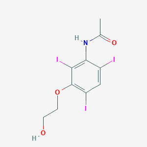 N-[3-(2-Hydroxyethoxy)-2,4,6-triiodophenyl]acetamide