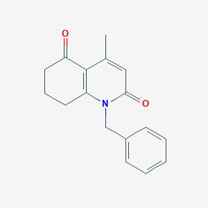 1-Benzyl-4-methyl-7,8-dihydroquinoline-2,5(1H,6H)-dione