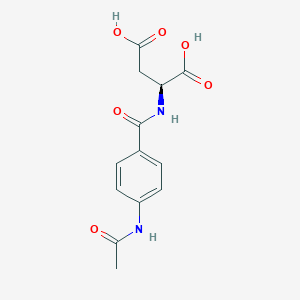 N-(4-Acetamidobenzoyl)-L-aspartic acid