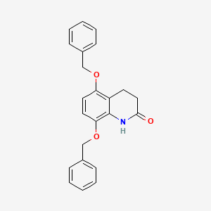 5,8-Bis(benzyloxy)-3,4-dihydroquinolin-2(1H)-one