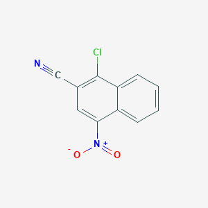 1-Chloro-4-nitronaphthalene-2-carbonitrile