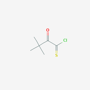 Butanethioyl chloride, 3,3-dimethyl-2-oxo-