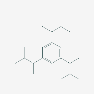 molecular formula C21H36 B15461382 1,3,5-Tris(3-methylbutan-2-yl)benzene CAS No. 61064-01-5