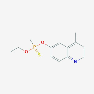 O-Ethyl O-(4-methylquinolin-6-yl) methylphosphonothioate