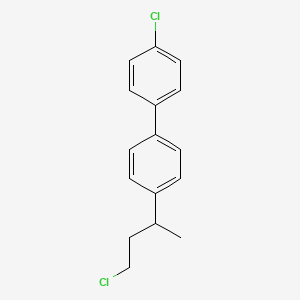 4-Chloro-4'-(4-chlorobutan-2-yl)-1,1'-biphenyl