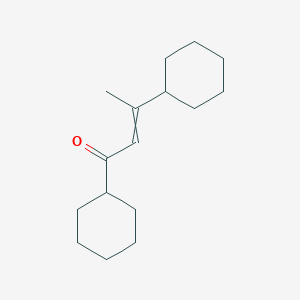 1,3-Dicyclohexylbut-2-en-1-one