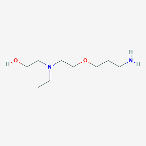 2-{[2-(3-Aminopropoxy)ethyl](ethyl)amino}ethan-1-ol