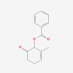 2-Methyl-6-oxocyclohex-2-en-1-yl benzoate