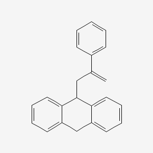 9-(2-Phenylprop-2-EN-1-YL)-9,10-dihydroanthracene