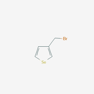 molecular formula C5H5BrSe B15462006 3-(Bromomethyl)selenophene CAS No. 61563-73-3