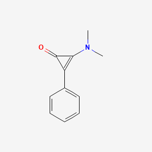 2-(Dimethylamino)-3-phenylcycloprop-2-en-1-one