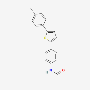 Acetamide, N-[4-[5-(4-methylphenyl)-2-thienyl]phenyl]-