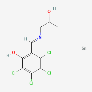 molecular formula C10H9Cl4NO2Sn B15462153 CID 136265968 CAS No. 61163-50-6