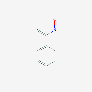 molecular formula C8H7NO B15462174 Benzene, (1-nitrosoethenyl)- CAS No. 61145-11-7